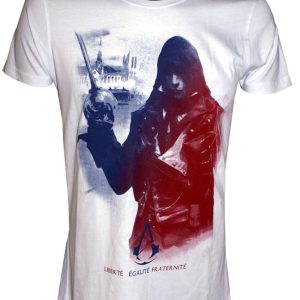 T/S Assassin Creed Arno French Flag White