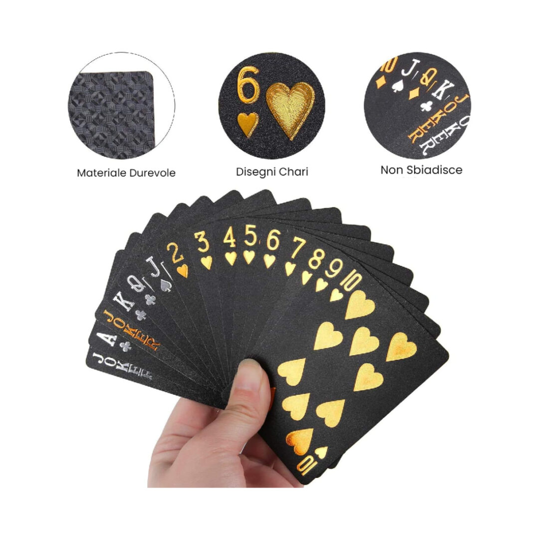 Carte da Poker Nere - immagine 6