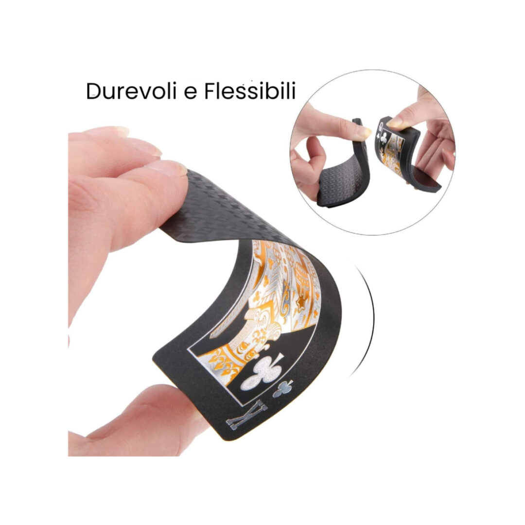 Carte da Poker Nere - immagine 4