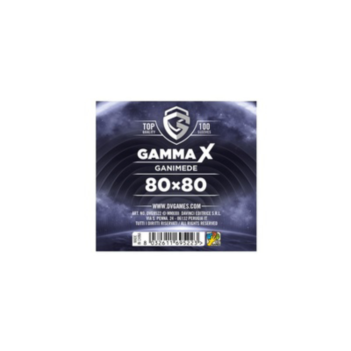 Bustine protettive Gamma X – Ganimede – 80×80