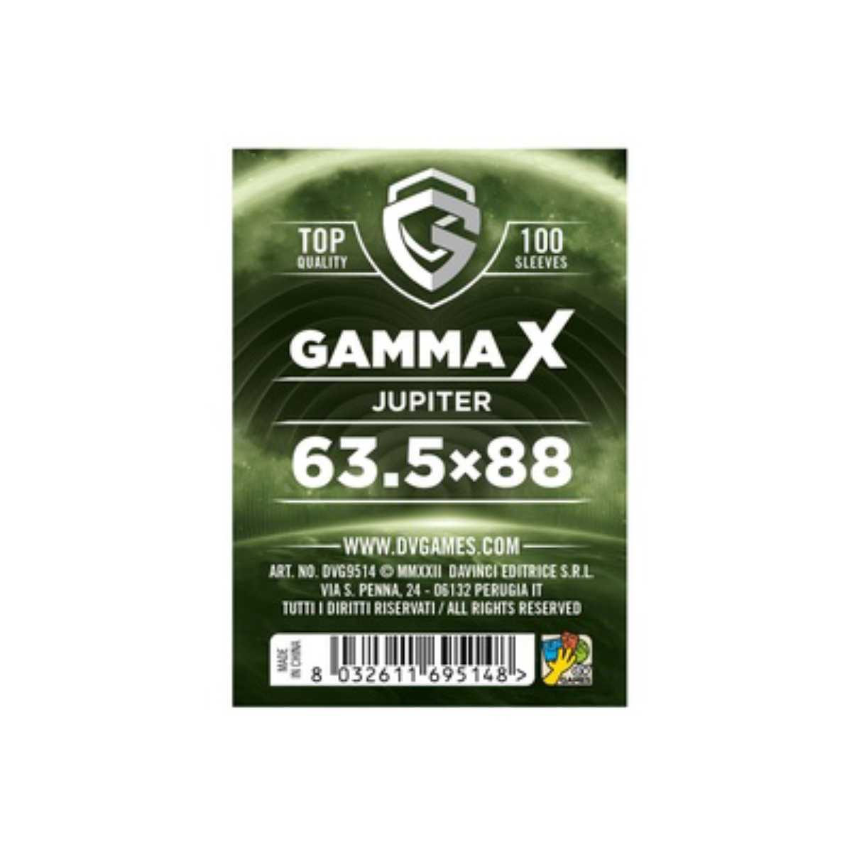 Bustine protettive Gamma X – Jupiter – 63,5×88