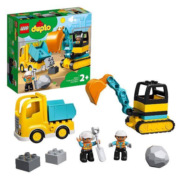 CAMION E SCAVATRICE CINGOLATA