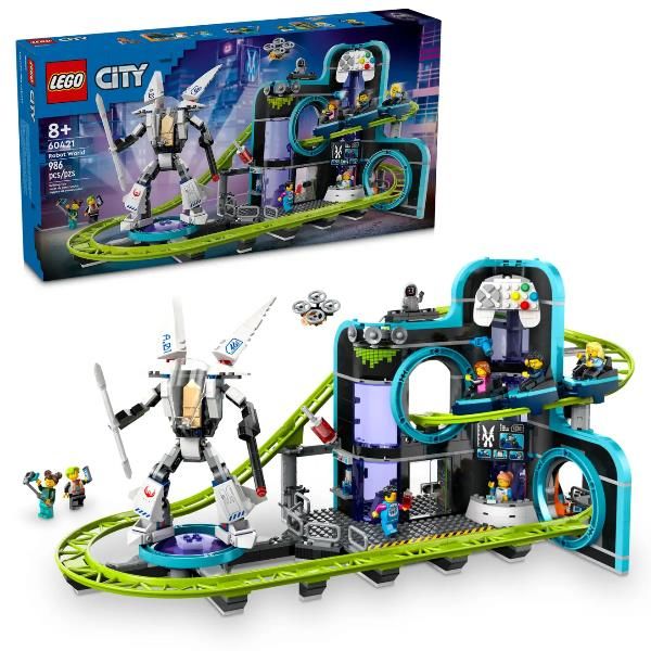 MONTAGNE RUSSE DI ROBOT WORLD - immagine 2