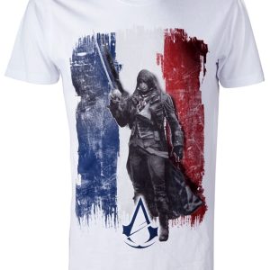 T/S Assassin Creed Arno Frnch Flag White