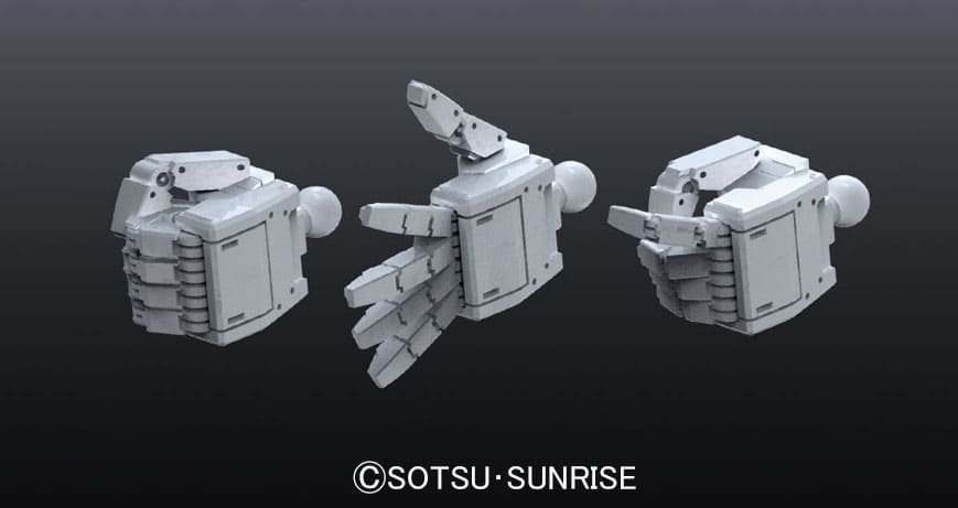 Builders Parts Hd Ms Hand 04 1/144 - immagine 3