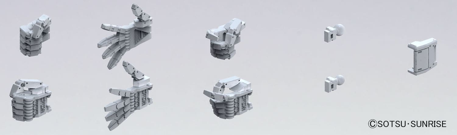 Builders Parts Hd Ms Hand 04 1/144 - immagine 5