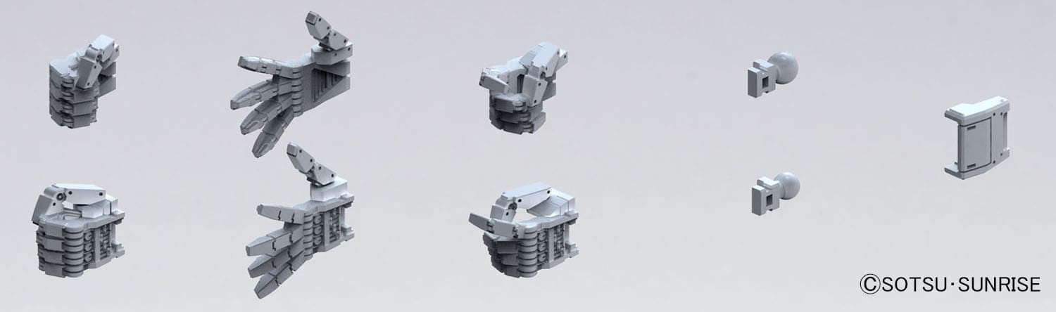 Builders Parts Hd Ms Hand 03 1/144 - immagine 5