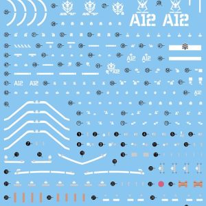 Gundam Decal 87 Rg Zaku MS-06S