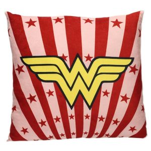 Wonder Woman Symbol Square Cushion