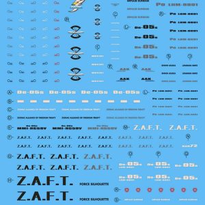 Gundam Decal 50 Mg Gundam Force Impulse