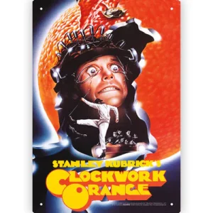 A Clockwork Orange One Sheet Tin Sign