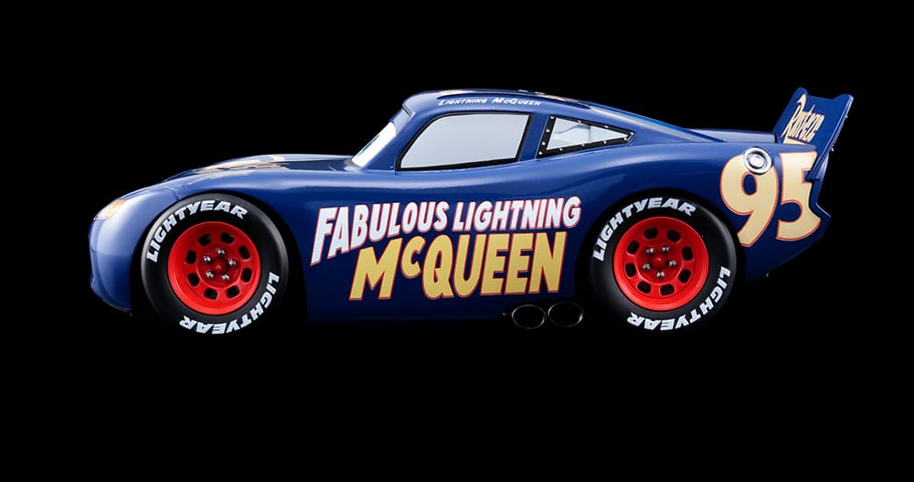Cars Fabulous Lightning McQueen Chogokin - immagine 6