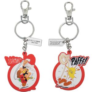 Asterix Pafff Reversible Rubb Keychain