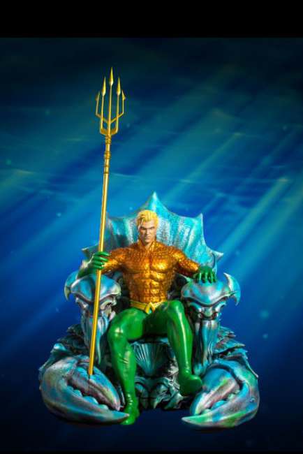 Aquaman On Throne 1/3 Statue - immagine 2