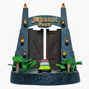Jurassic Park Gate Environment Sculpture
