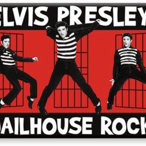ELVIS JAILHOUSE Flat Magnet