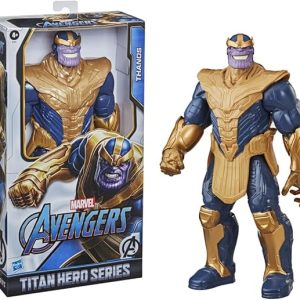 Titan Hero Series Blast Gear, Action figure di Thanos (classe Deluxe), di 30 cm