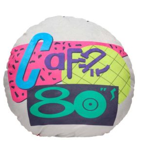 Bttf 80'S Cafe Round Cushion