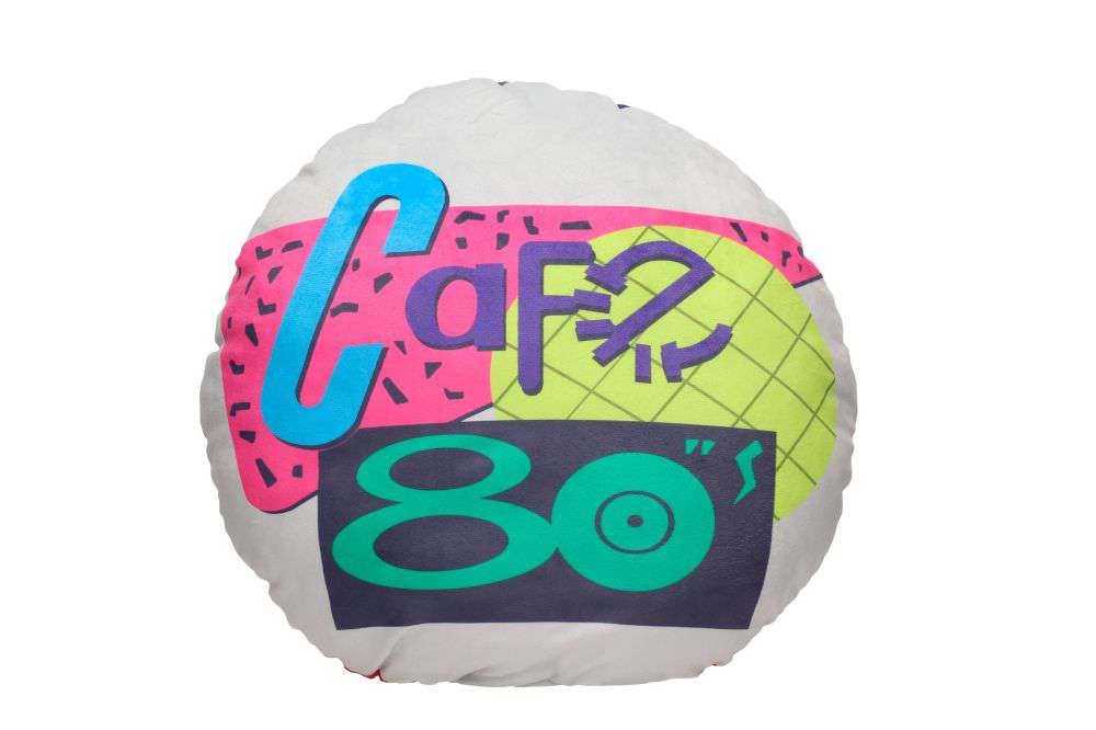 Bttf 80'S Cafe Round Cushion - immagine 2