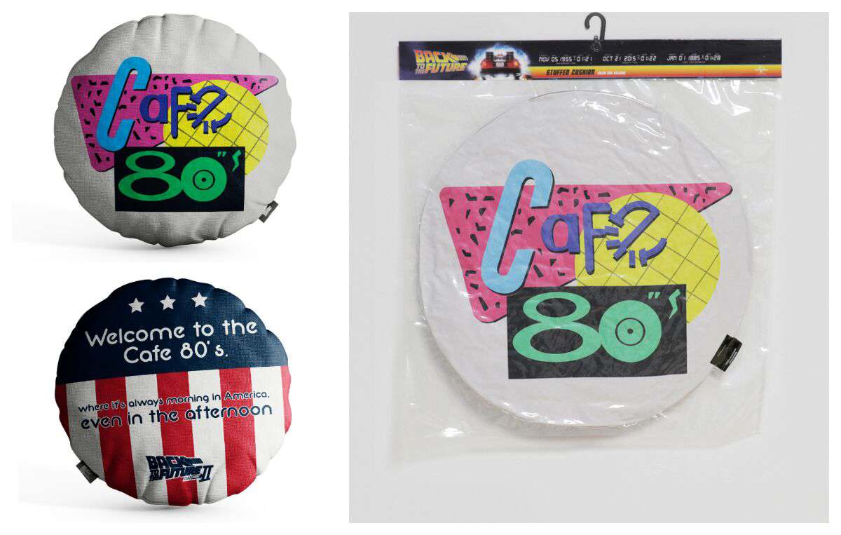 Bttf 80'S Cafe Round Cushion - immagine 4