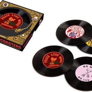 Woodstock Records Coasters