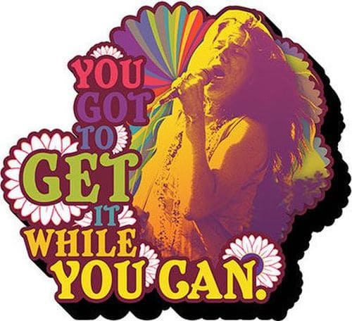 Janis Joplin Get It Magnet - immagine 2