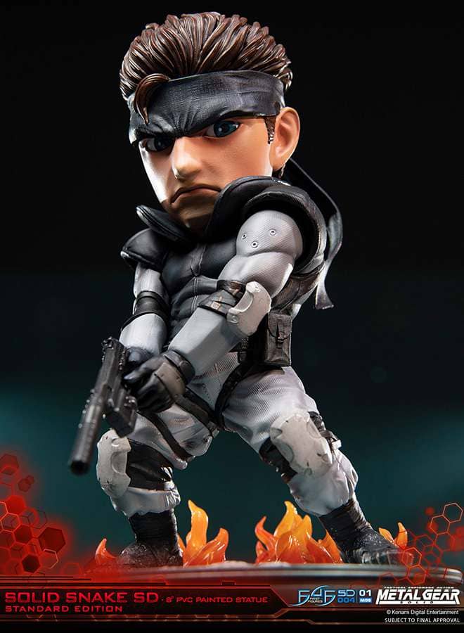Mgs Solid Snake Superdeformed St - immagine 3
