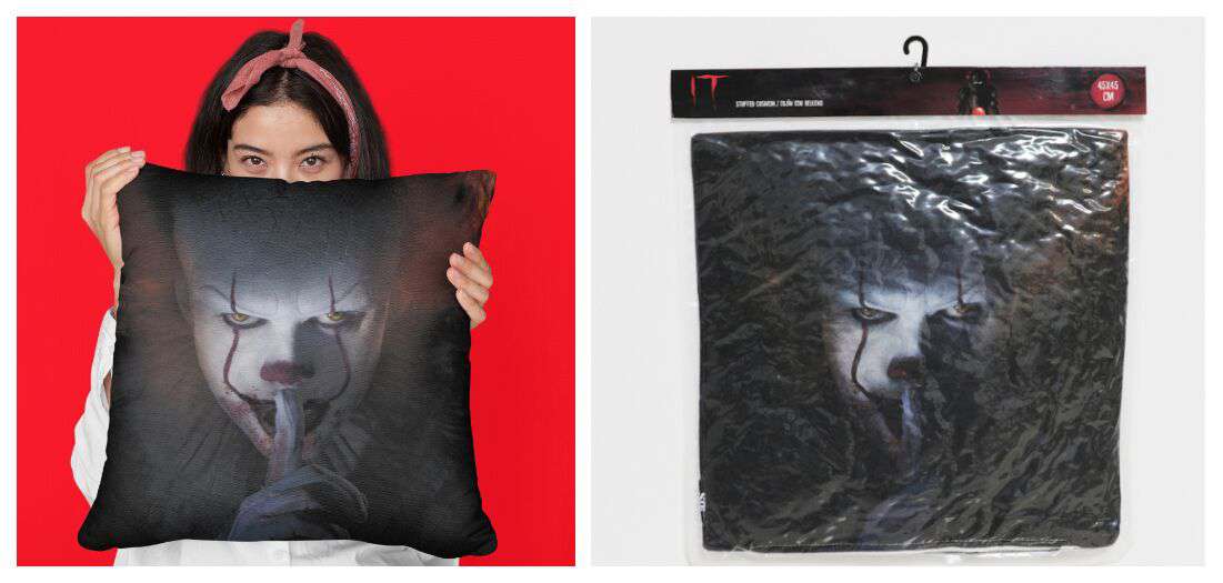 It Pennywise 2017 Shut Up Cushion - immagine 3