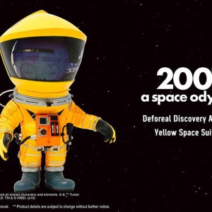 2001 Space Odissey Df Astronaut Yellow
