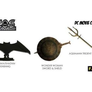 Kuzos Dc Movie Replica (Set 3 Pcs)