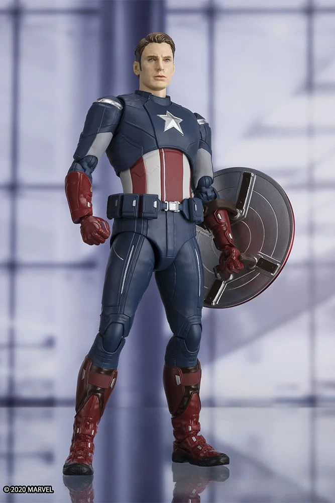 Avengers Endgame Cap America VS CAP SHF