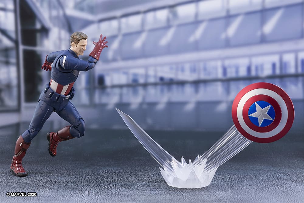 Avengers Endgame Cap America VS CAP SHF - immagine 7