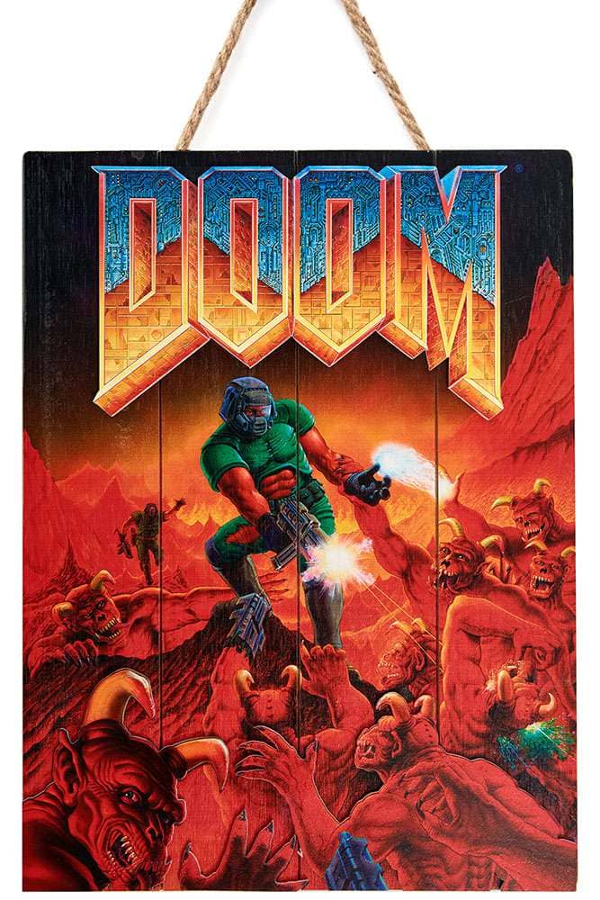 Doom Classic Wooden Poster - immagine 2
