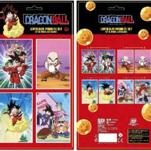 Dragon Ball 4 Lenticular Magnets Set