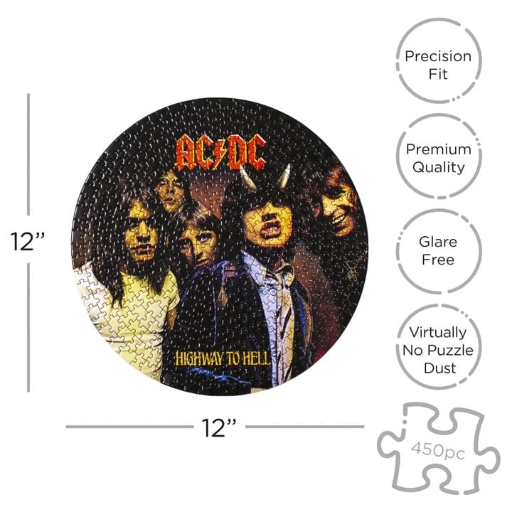 AC/DC Highway To Hell 450pcs Disc Puzzle - immagine 3