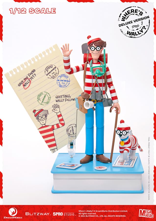 Where's Wally 1/12 Scale Dlx Figure - immagine 3