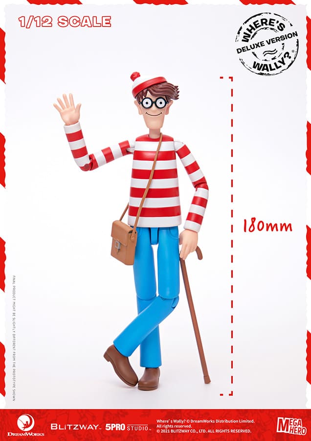 Where's Wally 1/12 Scale Dlx Figure - immagine 8