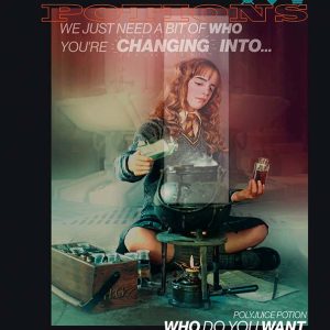 Hp Hermione Potion 3d Effect Noteboook