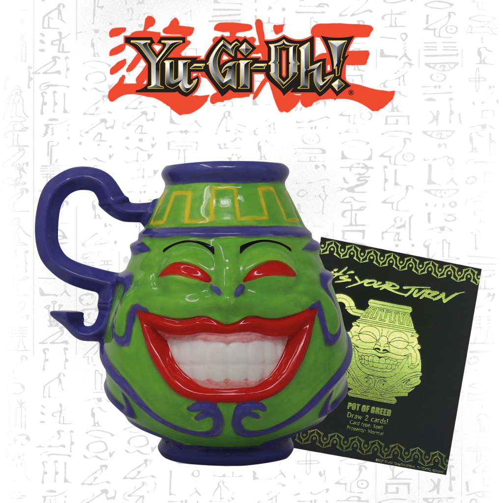 Yu-Gi-Oh! Pot Of Greed Ltd Ed. Replica - immagine 6