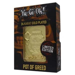 Yu-Gi-Oh! Ltd Ed 24k Gold-Pot Of Greed