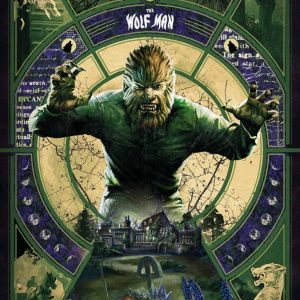 The Wolfman Official Art Print A3 Size
