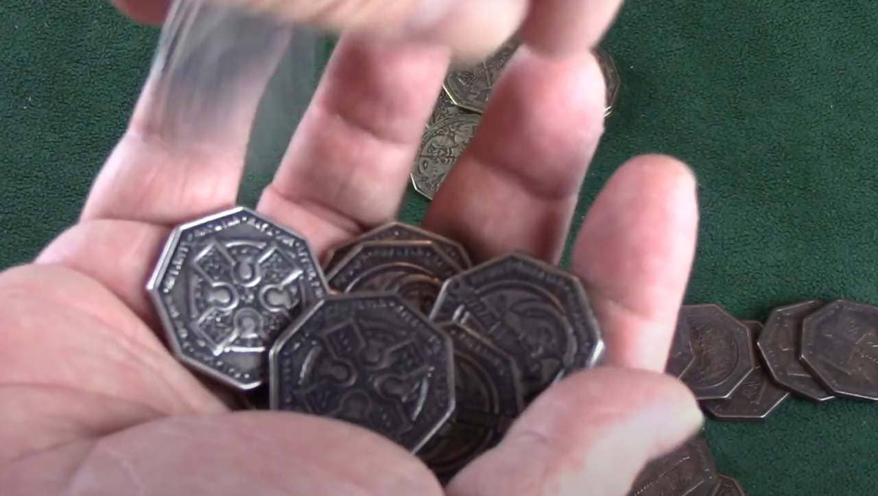 Steampunk Metal Coins Set (24) - immagine 5