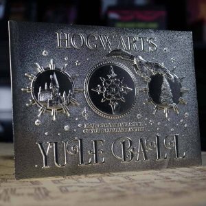 Hp Yule Ball Ticket Silver Plated