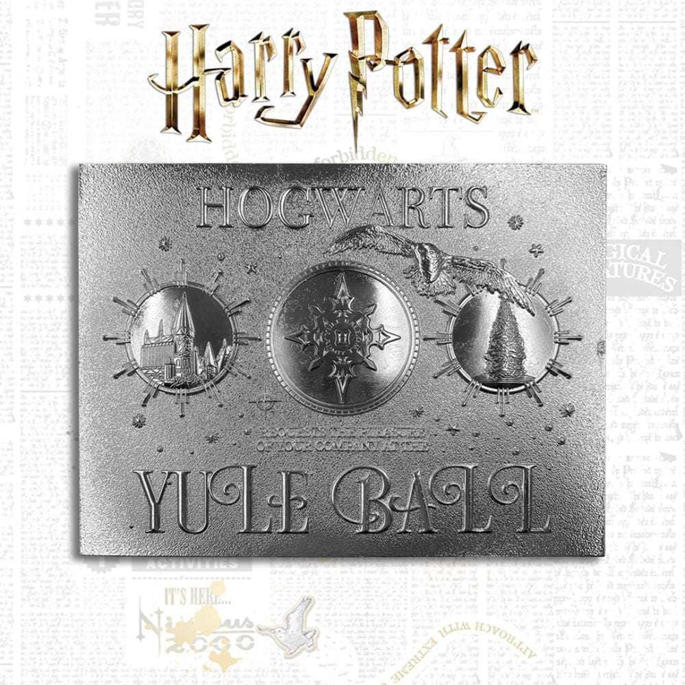 Hp Yule Ball Ticket Silver Plated - immagine 3