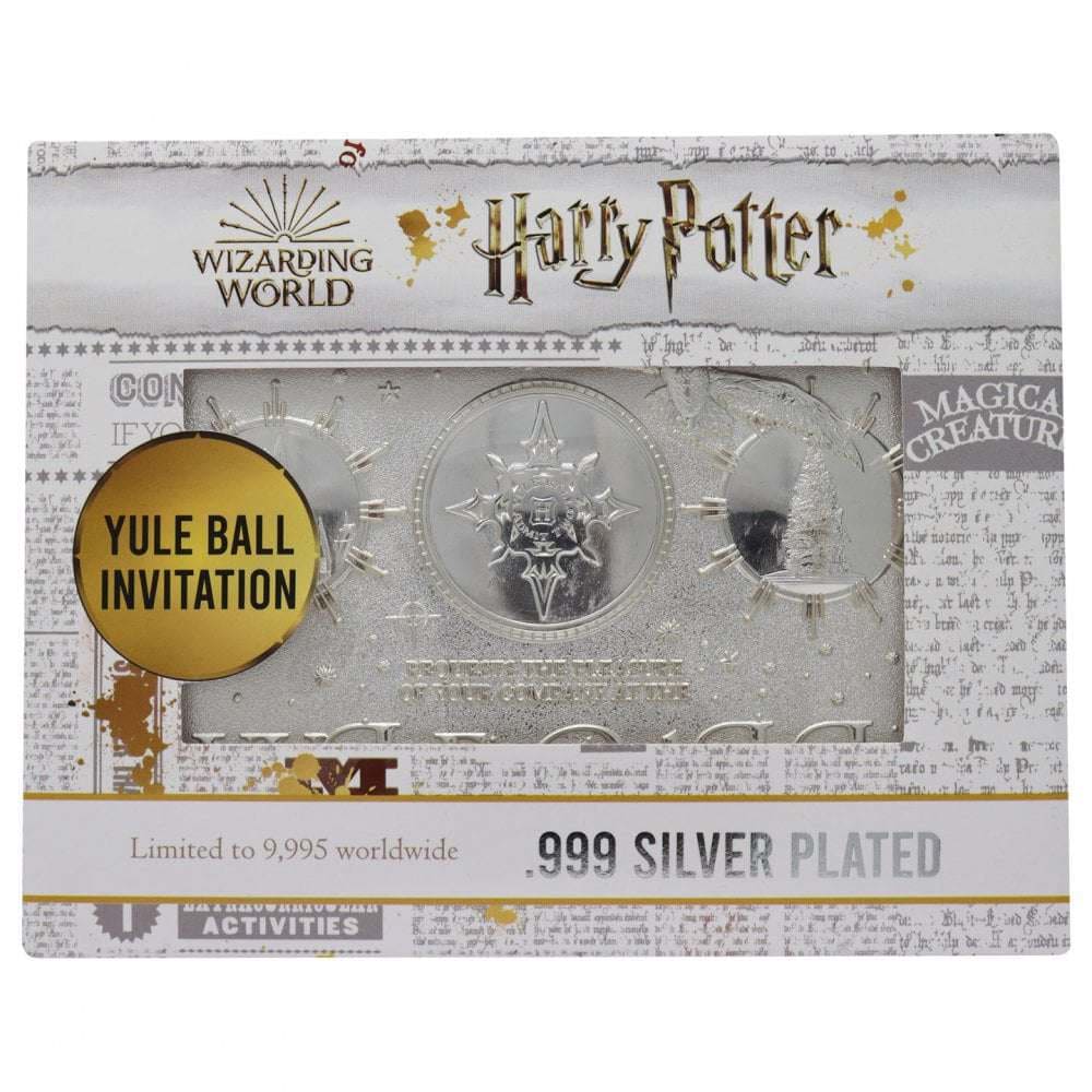 Hp Yule Ball Ticket Silver Plated - immagine 4