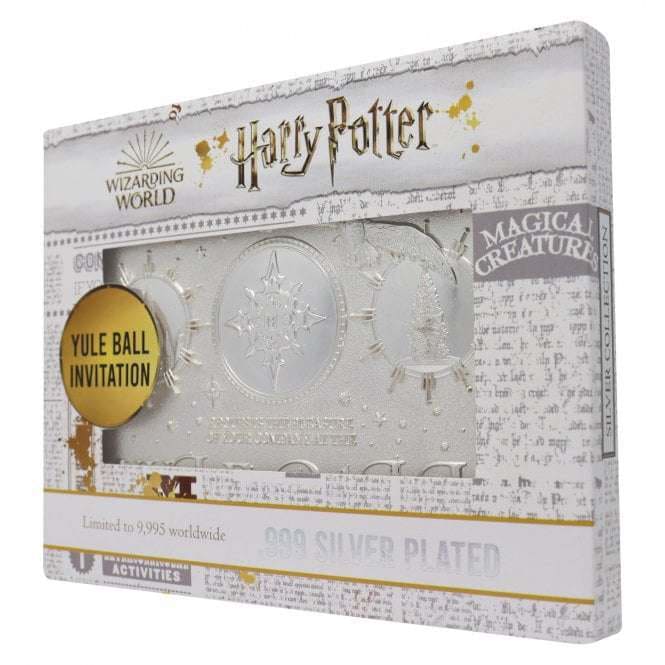 Hp Yule Ball Ticket Silver Plated - immagine 6