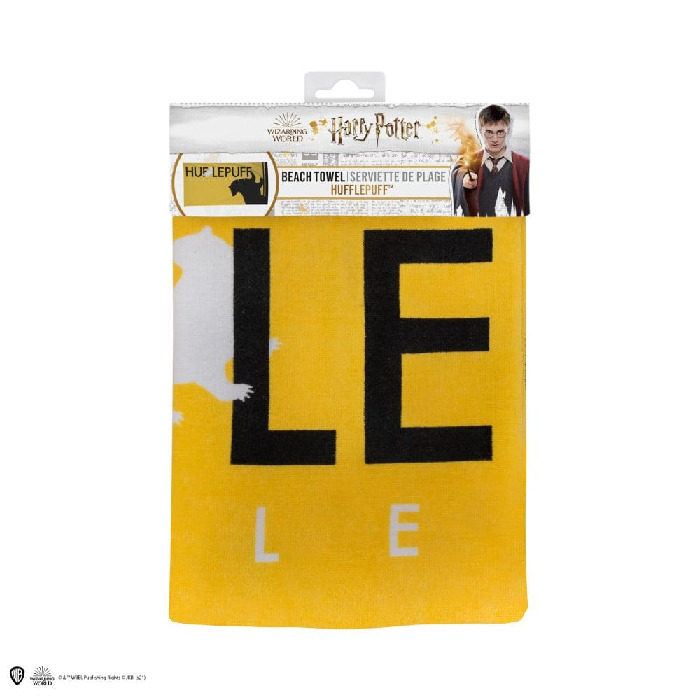 Hp Hufflepuff Beach Towel - immagine 3