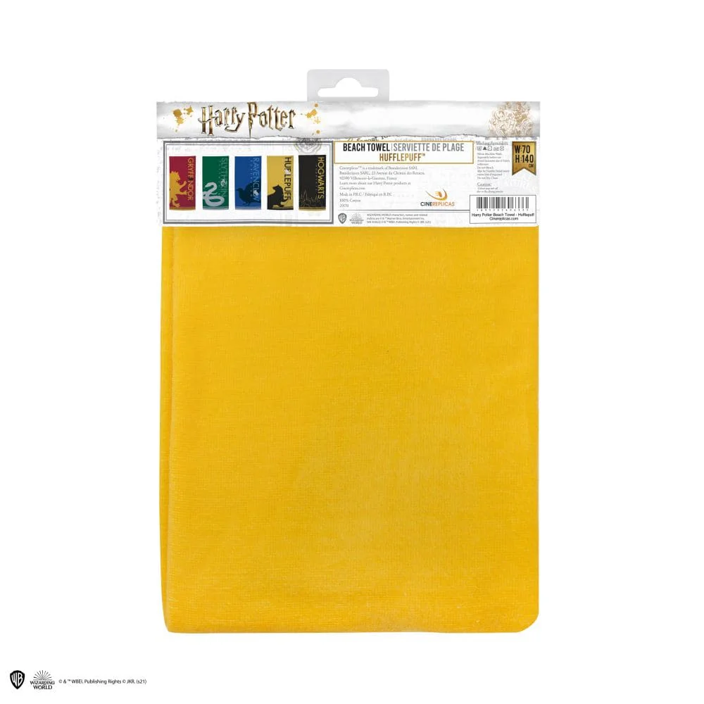 Hp Hufflepuff Beach Towel - immagine 4