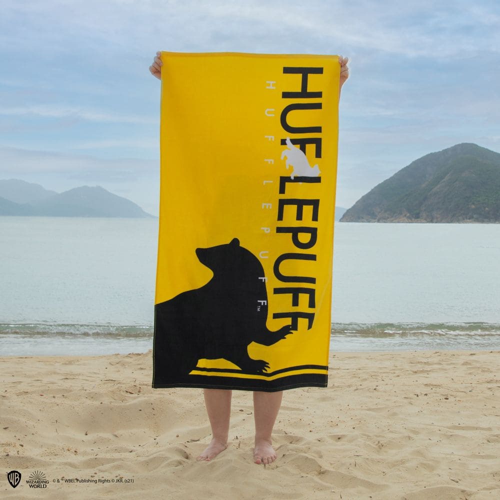 Hp Hufflepuff Beach Towel - immagine 5