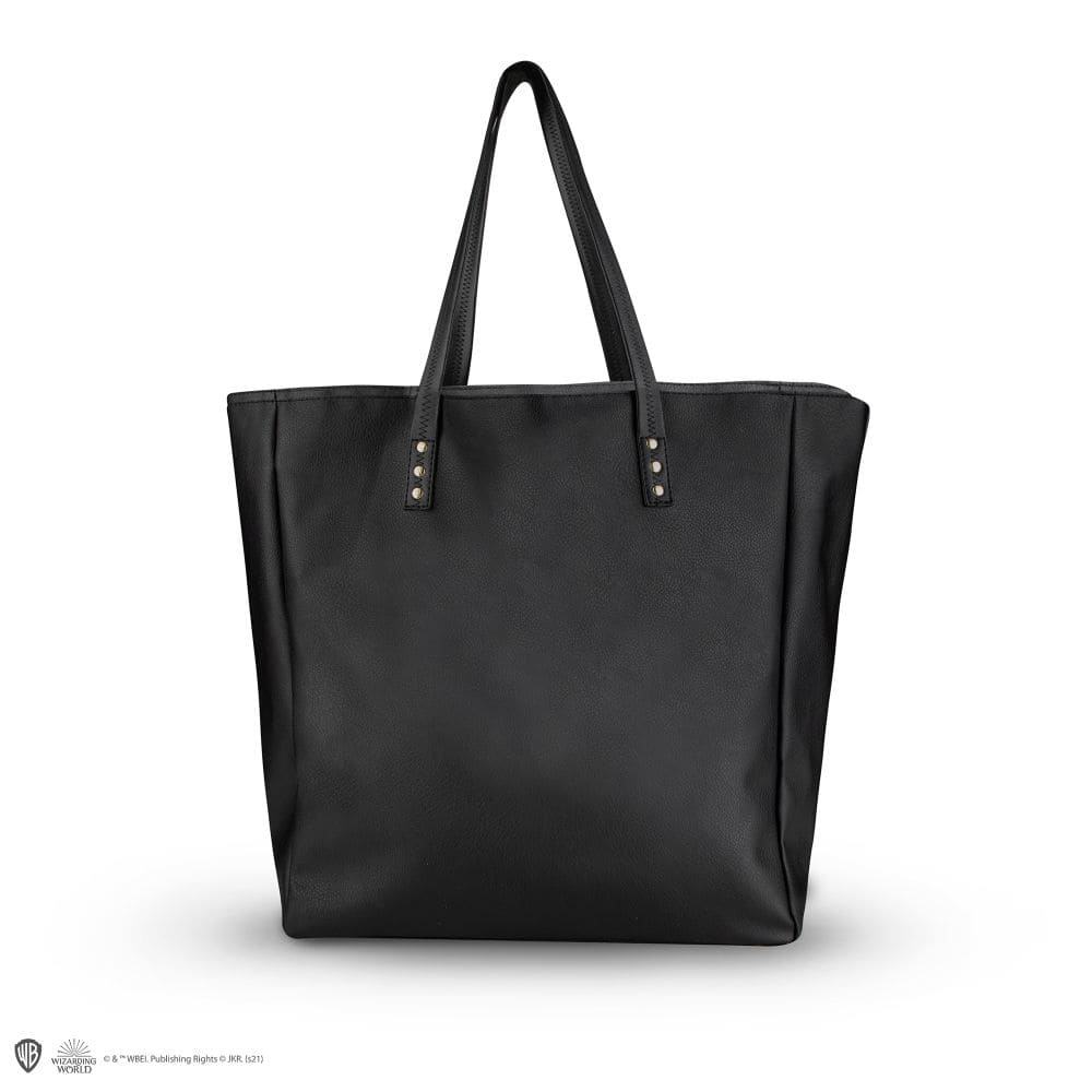 Hp Hogwarts Black Pu Leather Handbag - immagine 3